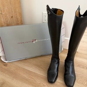 Parlanti Black Riding Boots